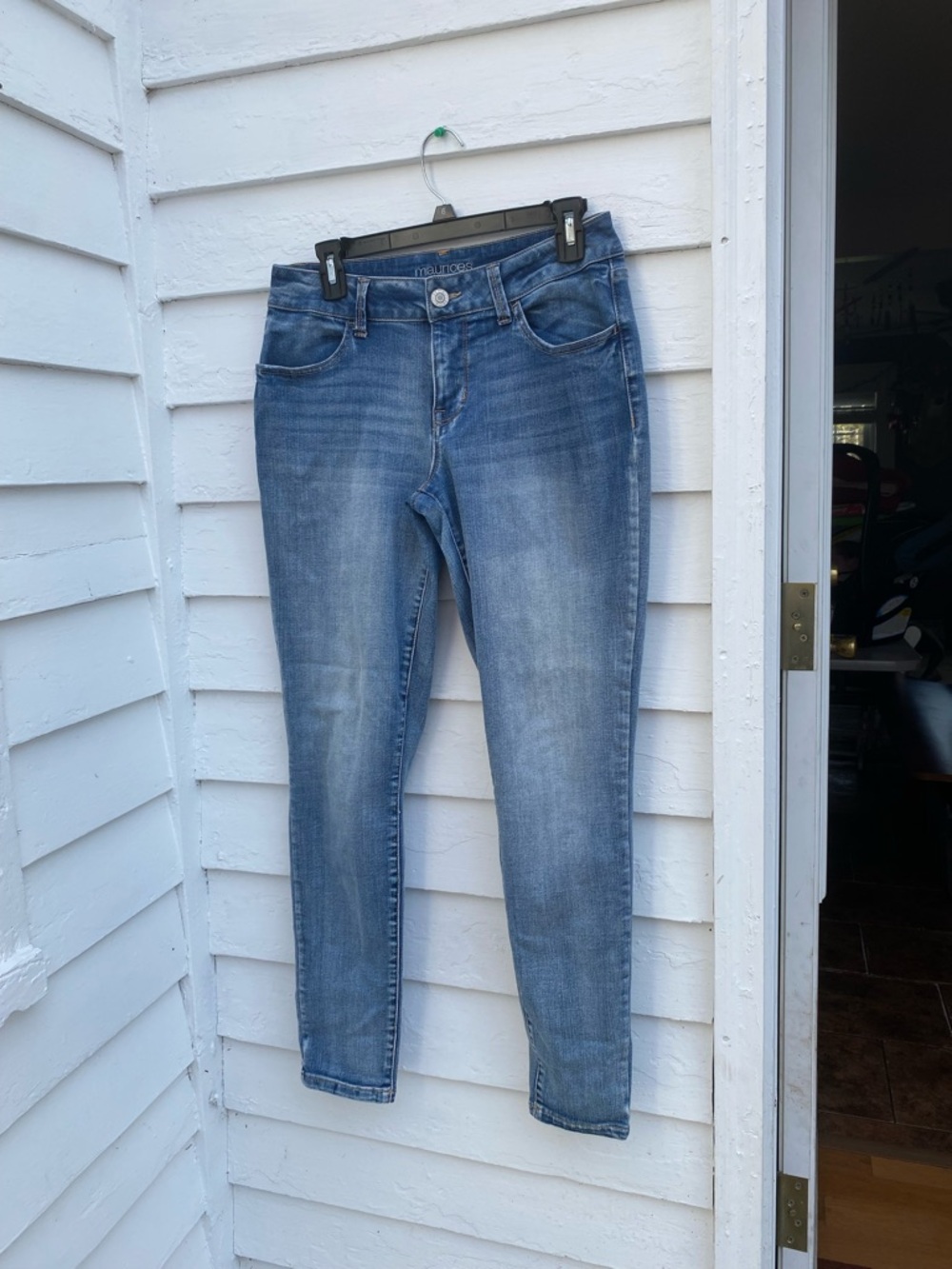 Maurices MidRise Light-wash Skinny Blue Jeans